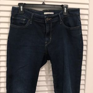 Women’s Levi 711 Skinny Full Length Jean, Size 12
